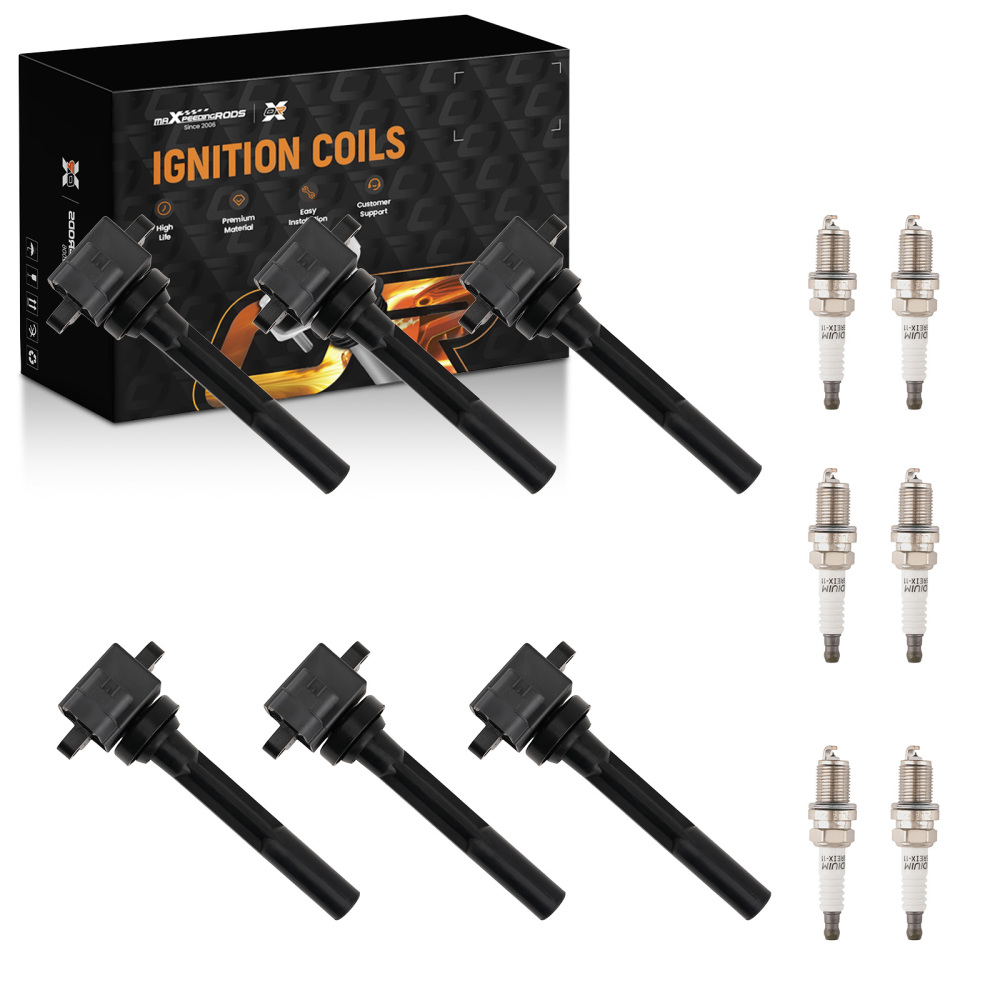 6x Ignition Coil Pack compatible for Isuzu Amigo Passport 3.2L 1998-1999 GN10425 Complete