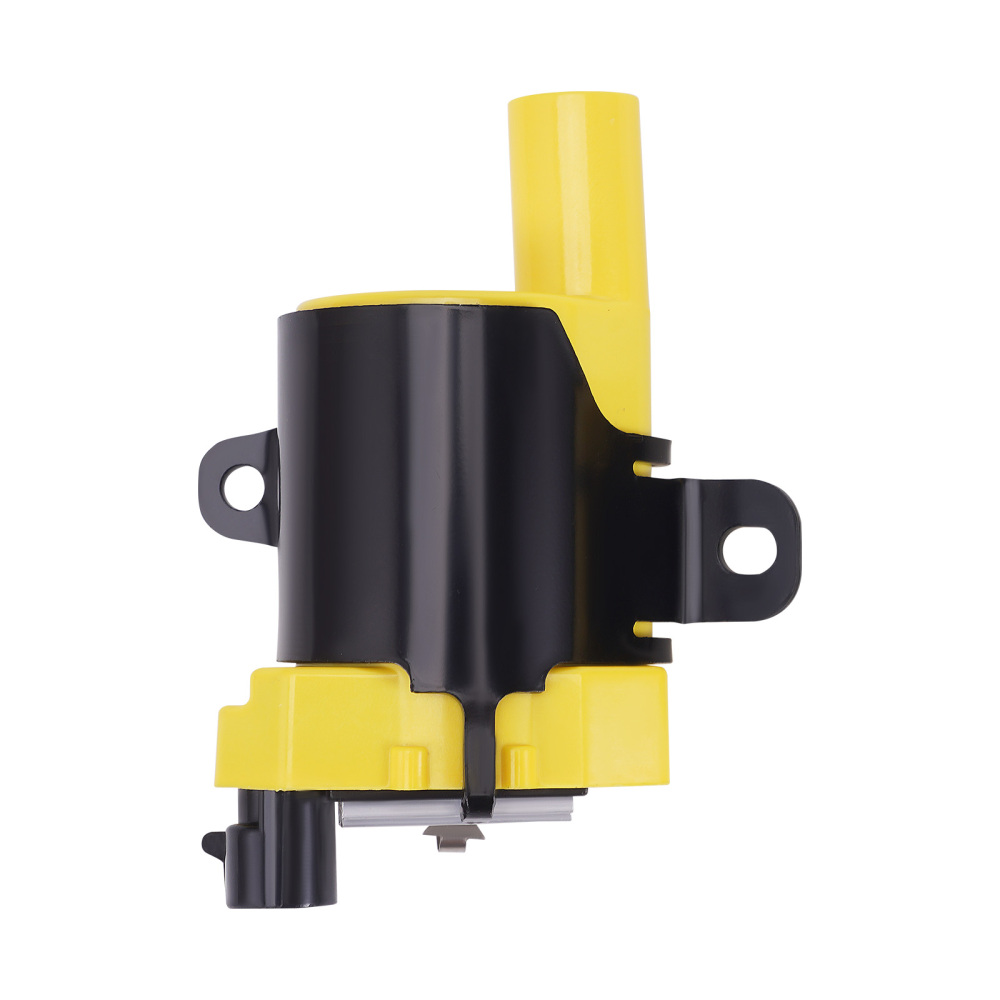 8 Round Ignition Coils Set Spark Plug Wires compatible for Chevy Silverado 1500 2500 compatible for GMC