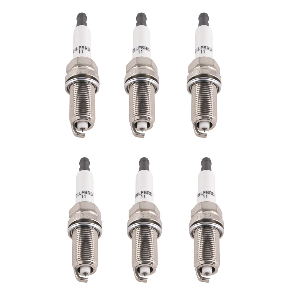 6x Ignition CoilsSpark Plugs Set for 2006-07 compatible for Subaru B9 Tribeca H6 3.0L UF287