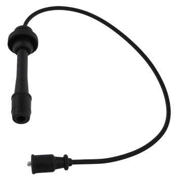 2x Ignition Coil 4x Spark Plug Wires Set compatible for Mazda Protege L4 2.0L 2001-2003