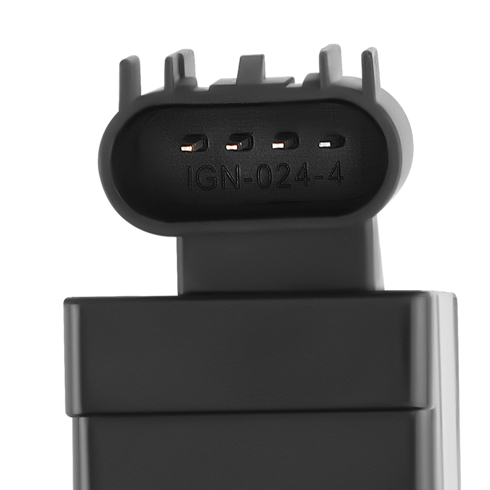 4pcs Ignition Coil + 4pcs Spark Plugs compatible for Buick Saab Solstice compatible for GMC Sky G5/6 UF491