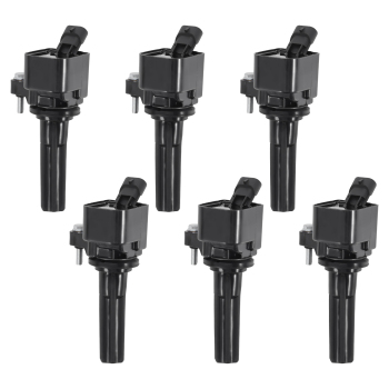 6 Ignition Coils compatible for Chevrolet GMC Isuzu Saab Buick Rainier L6 4.2L 06-07 UF497