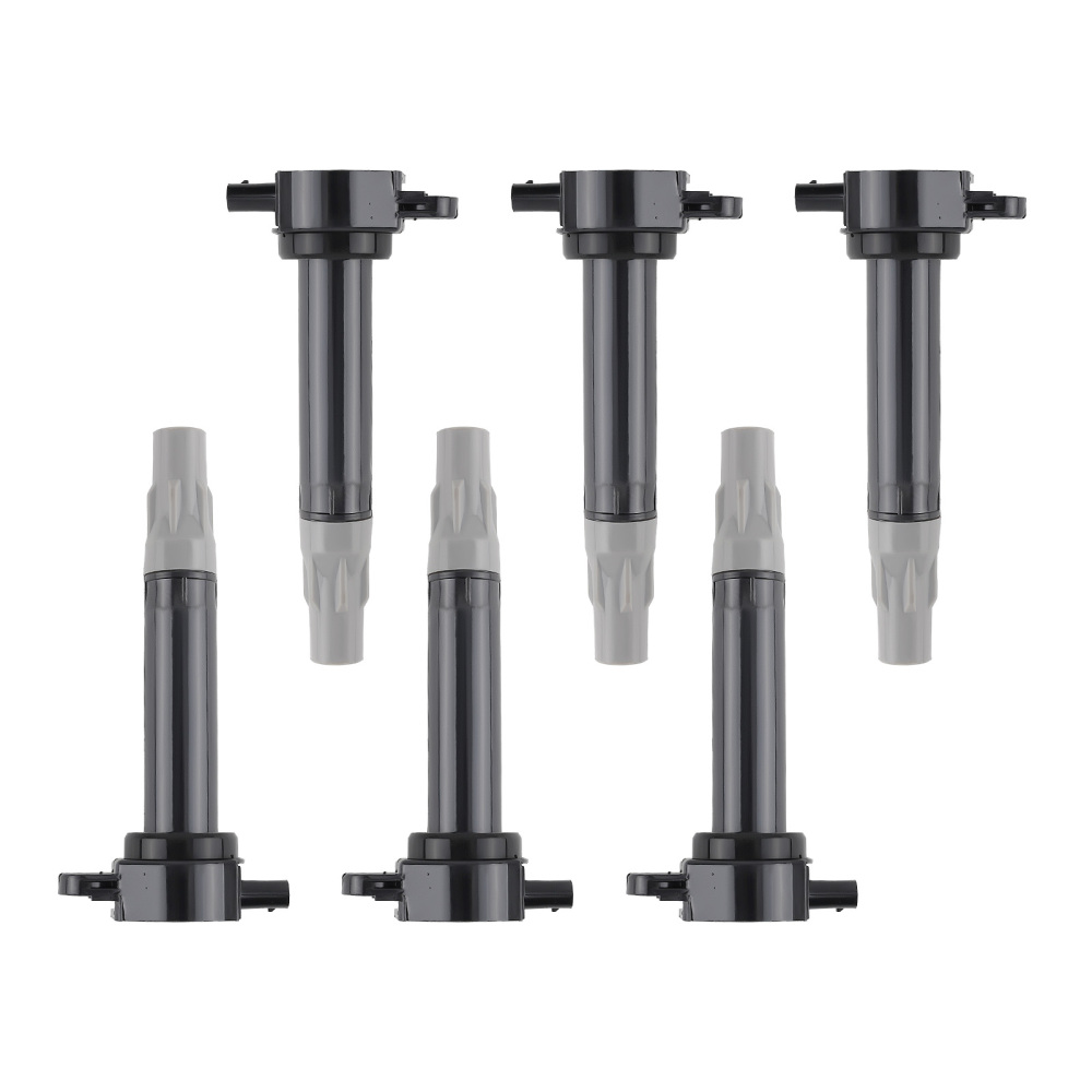 6 Ignition CoilsIridium Spark Plugs compatible for Chrysler 300 compatible for Dodge Charger compatible for Volkswagen