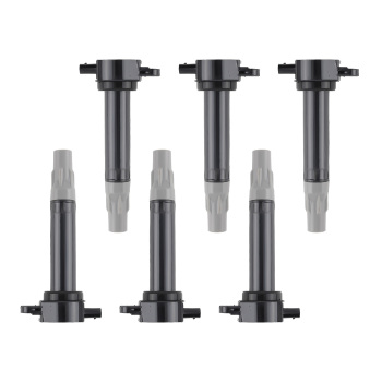 6 Ignition CoilsIridium Spark Plugs compatible for Chrysler 300 compatible for Dodge Charger compatible for Volkswagen