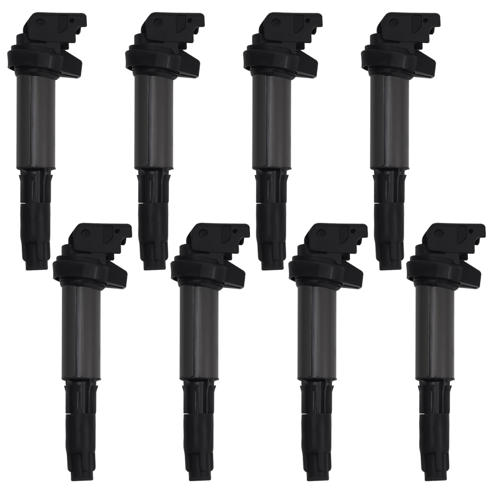 8 Ignition Coils Pack compatible for BMW 545i 550i 645Ci 650i 745i 750i Li X5 4.4L 4.8L V8