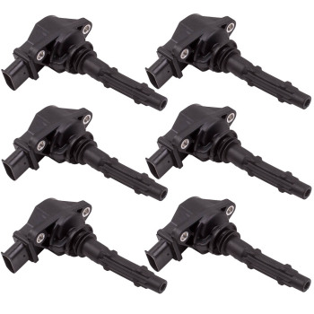 6 Ignition Coil compatible for Mercedes-Benz C230 C280 C300 C350 E350 E550 R350 CL550 UF535