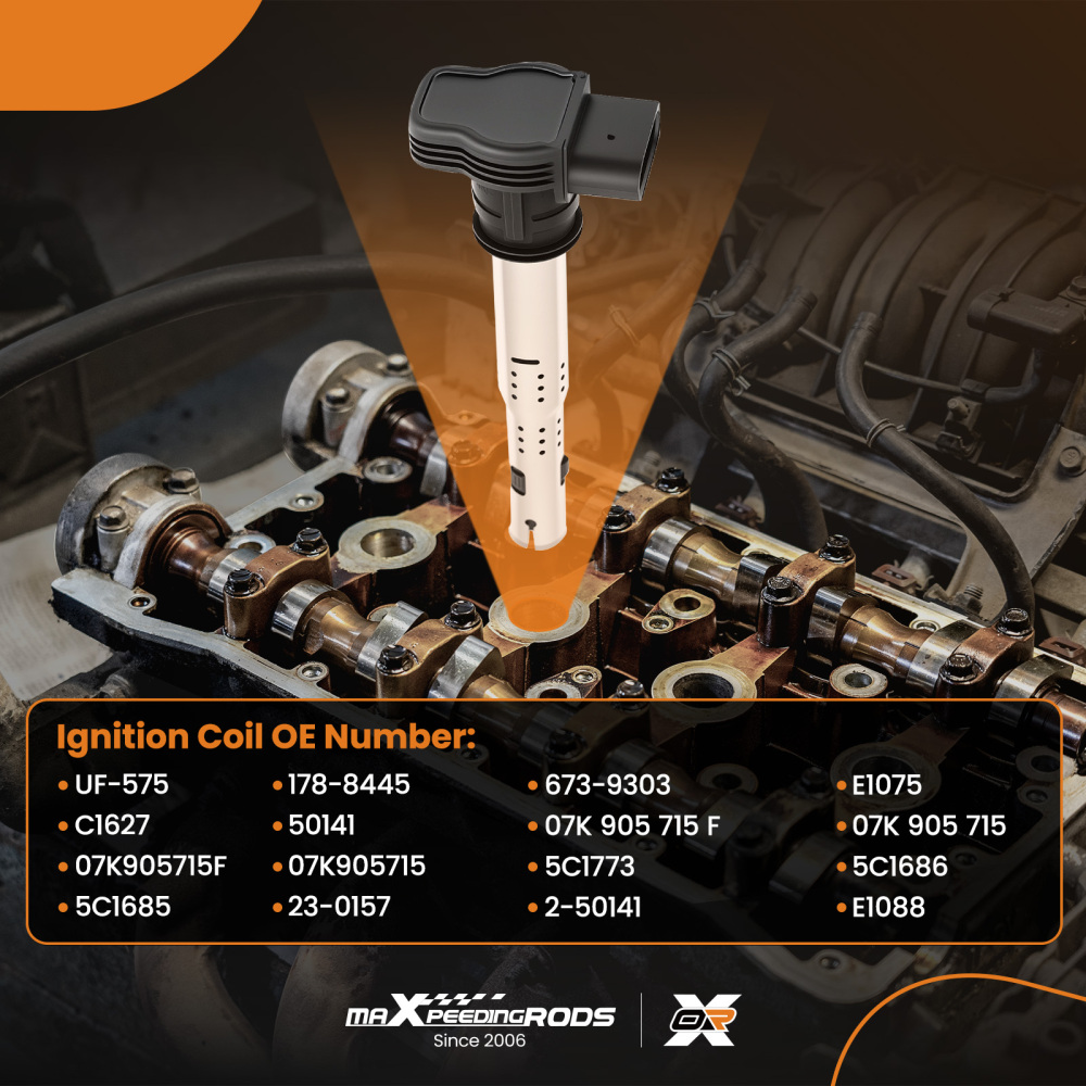 Coil Module Kit compatible for VW Beetle GTI Passat 2.0L 07K905715 178-8445