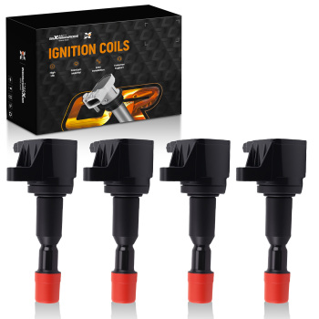 4x Ignition Coils Pack compatible for Honda Civic Hybrid Sedan 1.3L 2003-05 UF581 5C1635