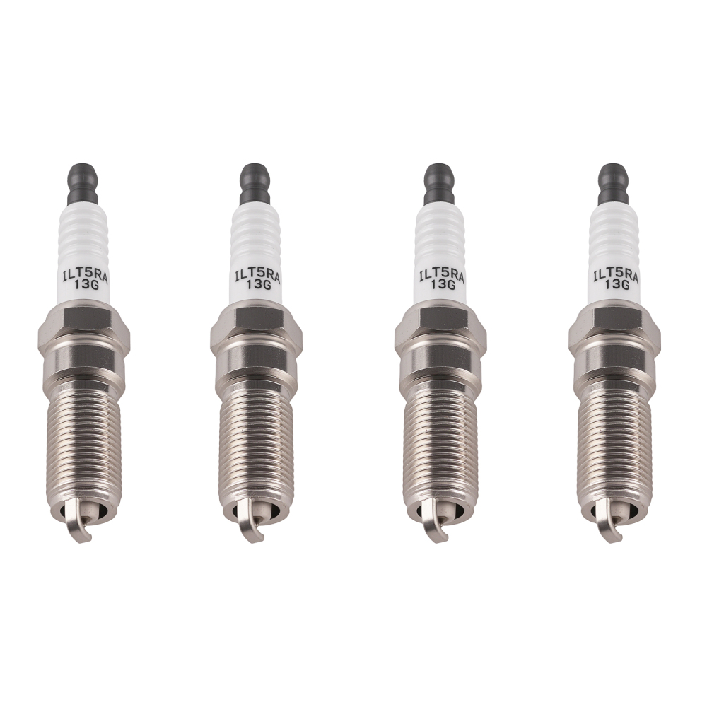 4x Ignition Coil4x Spark Plug Set compatible for Mazda 5 2.3L L4 2008-2010 UF604 LTR5GP