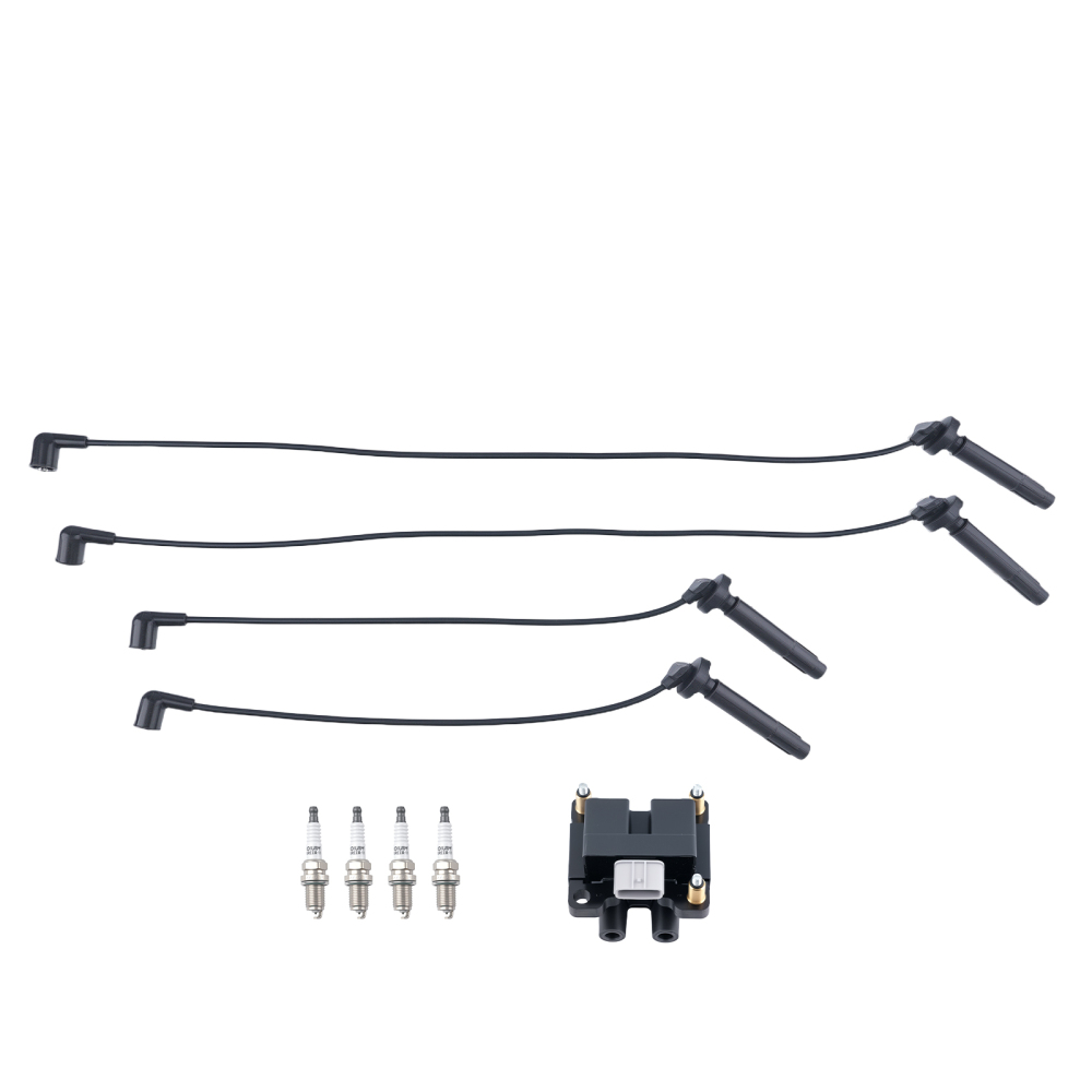 Ignition CoilSpark PlugWire Set compatible for Subaru Forester 2.5L 09-10 22433AA590