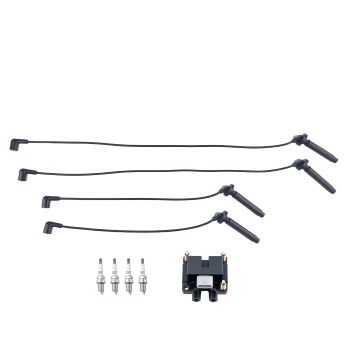 Ignition CoilSpark PlugWire Set compatible for Subaru Forester 2.5L 09-10 22433AA590