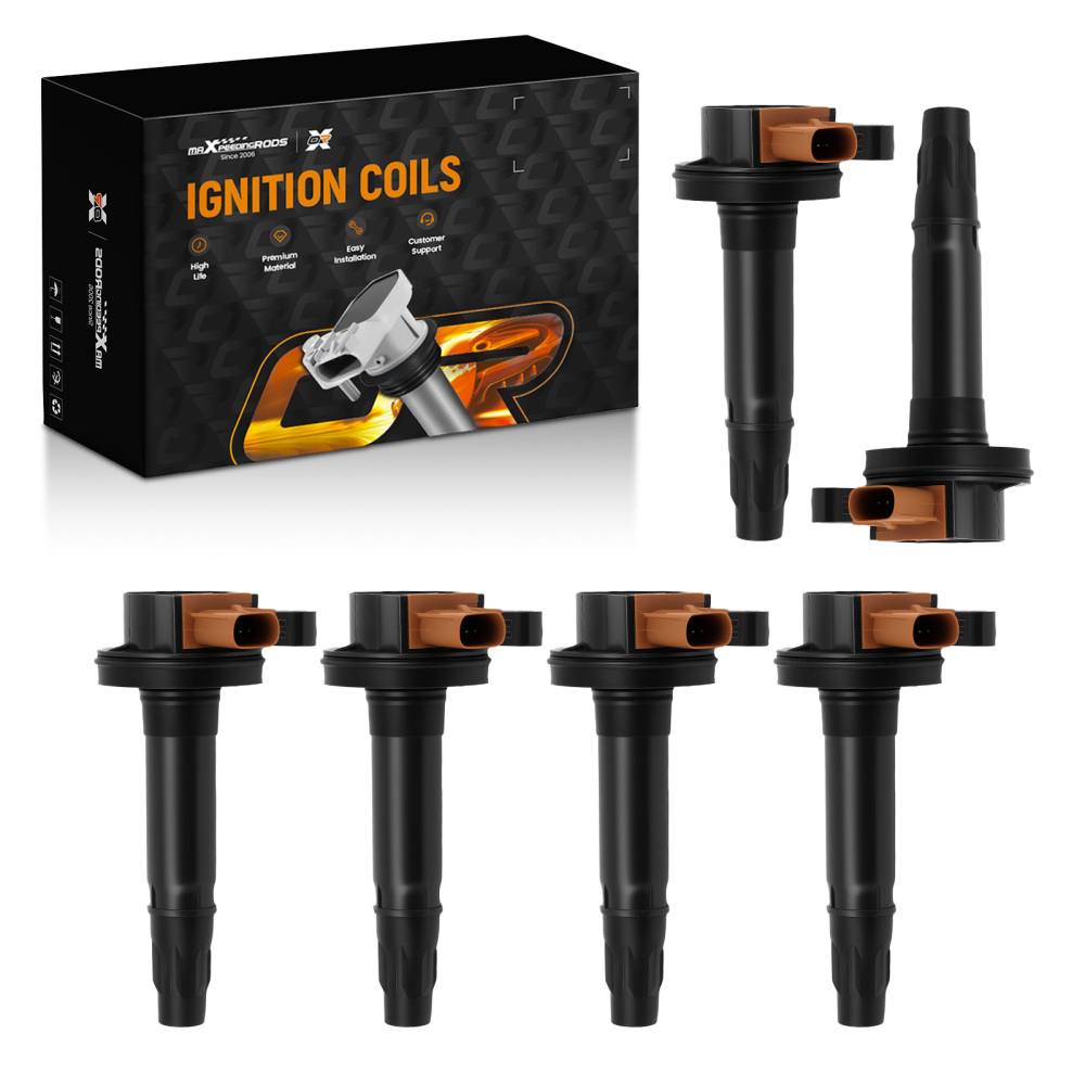 6PCS Coil Pack compatible for Ford F150/Expedition/Explorer 3.5L 2011-17 E1146