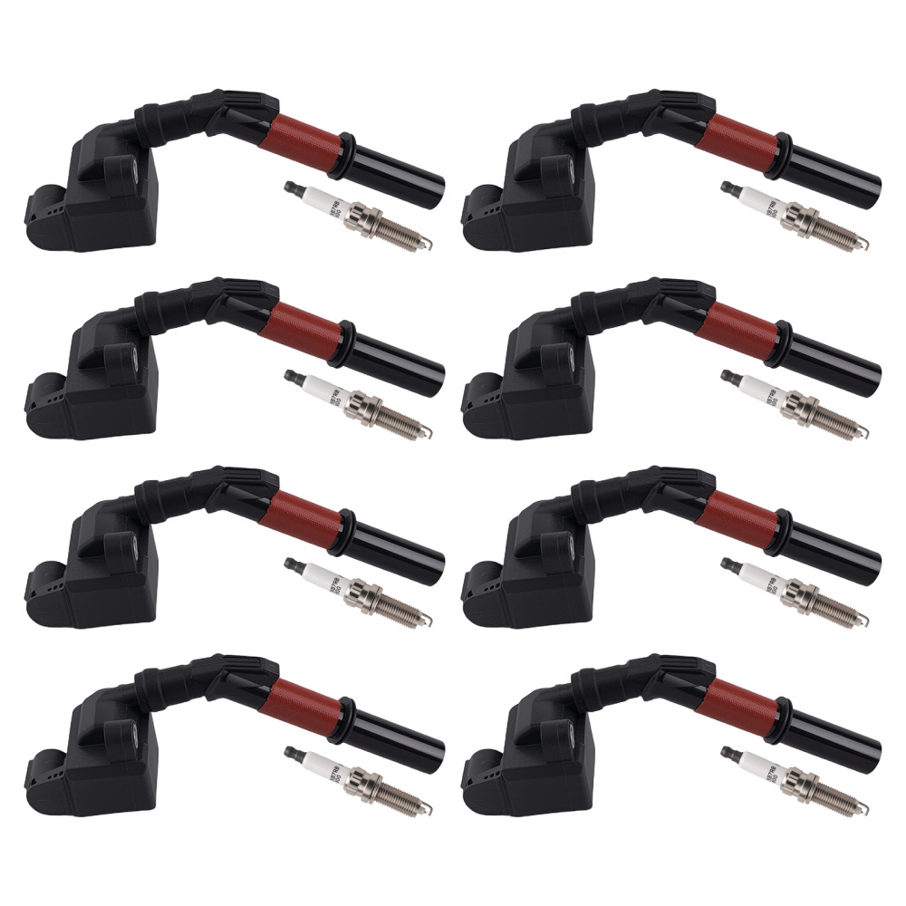 8x Ignition CoilSpark Plug compatible for Mercedes-Benz GL450 GL550 X166 4.7L 2013-2016