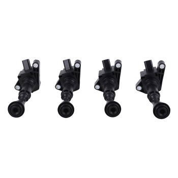 4x Ignition Coil + 4x Spark Plug compatible for Ford Escape 1.5L L4 2017-2019 DS7G12A366BB
