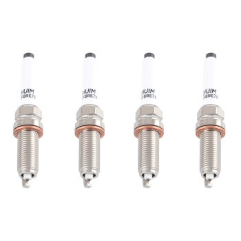 4x Ignition Coil + Spark Plug compatible for Mercedes-Benz C300 C350e W205 2.0L A2749060700