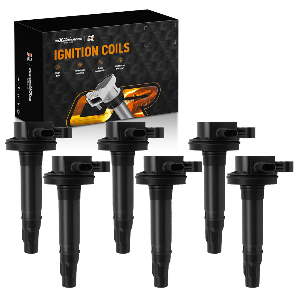 6PC Ignition Coils Kit compatible for Ford Explorer Taurus Flex 3.5L 3.7L 2016-19 GN10891