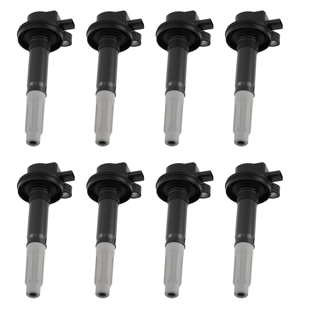 8Pcs Ignition Coil Set compatible for Ford F150 compatible for Mustang V8 5.0L 2016-2018 UF824 Front Mount