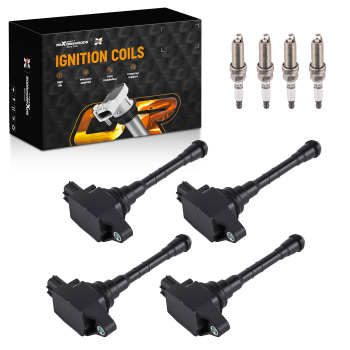 4x Ignition CoilSpark Plug compatible for Nissan Altima 2.5L 2019-2021 224486CA1A