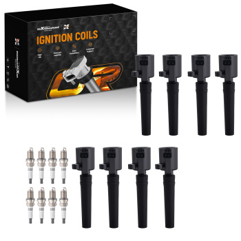 8 Coil PacksPlugs compatible for Lincoln LS V8 2000-06 IGC0115 GN10227 48652 FD506