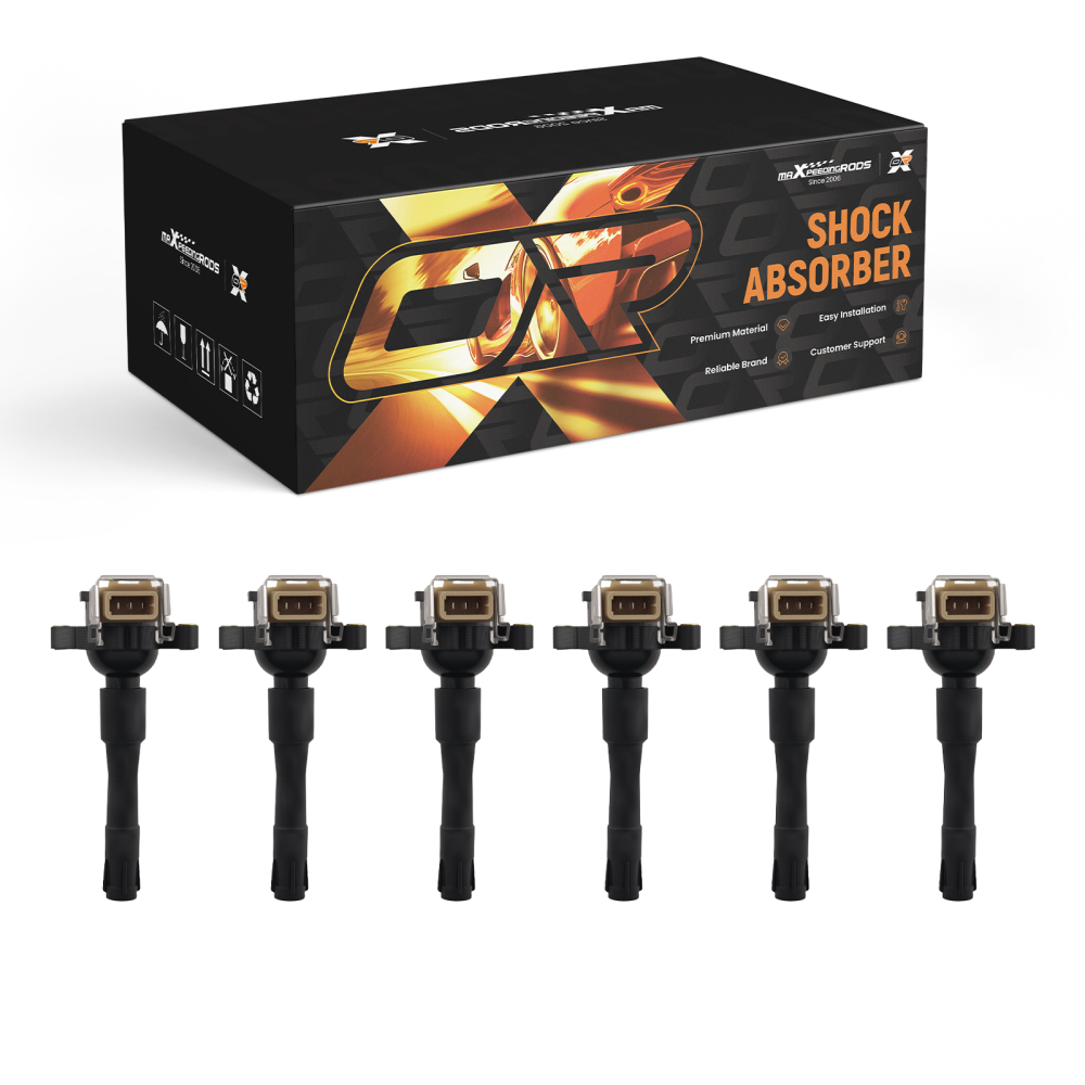 6x Bobina de encendido for e36 323i 2.5 328i 320i 330 ci e46 323 325 e38 728i