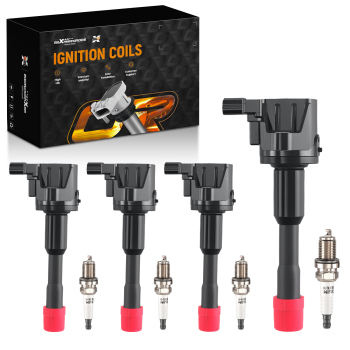 4x Ignition Coil compatible for Honda Civic 1.3L Hybrid 2003-2011 30521-PWA-003