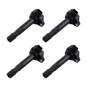 Coil Pack Assembly compatible for Acura MDX compatible for Honda Pilot 3.5L 2001-2008 UF489 Black
