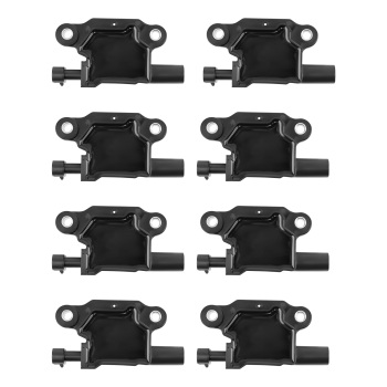 Set of 8 Ignition + Spark Plug compatible for Chevrolet Suburban Saab Isuzu GMC Buick UF413