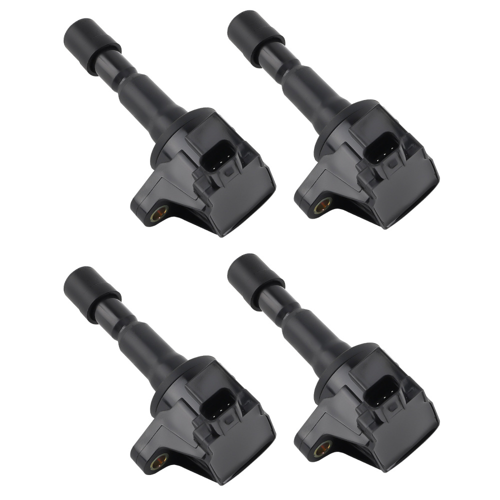 4 Ignition CoilsIridium Spark Plugs compatible for Honda CR-Z L4 Electric / Gas 11-2016