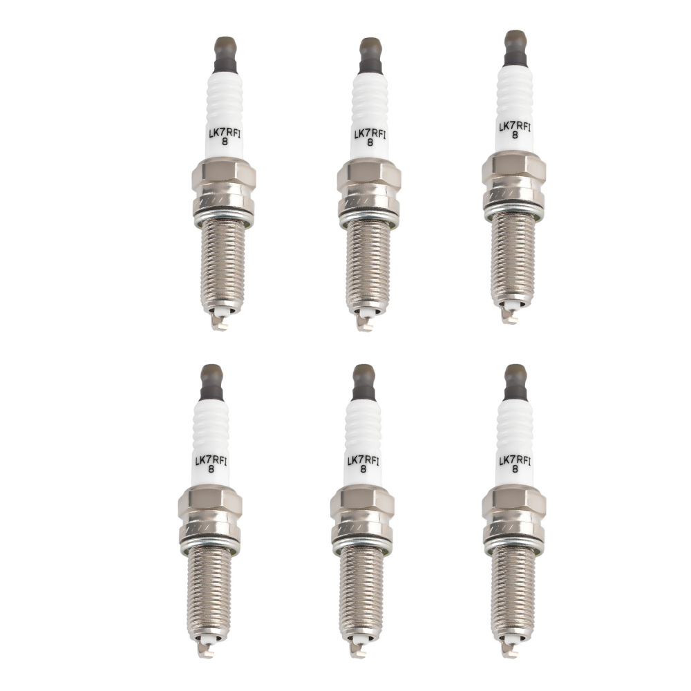 Set of 6 Ignition + Spark Plug compatible for Honda Ridgeline compatible for Acura RDX 3.5L 2016-2018UF713