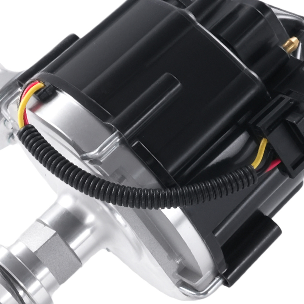 SBC HEI Ignition Distributor Black compatible for Chevy 283 305 327 350 400 Small Block