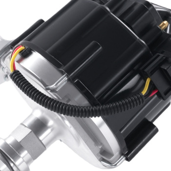 SBC HEI Ignition Distributor Black compatible for Chevy 283 305 327 350 400 Small Block