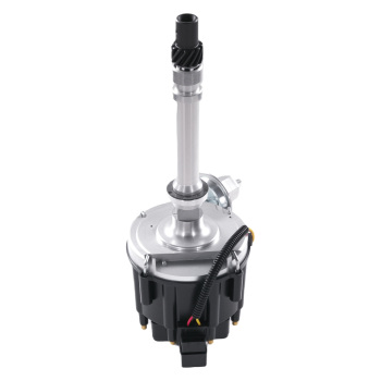 SBC HEI Ignition Distributor Black compatible for Chevy 283 305 327 350 400 Small Block