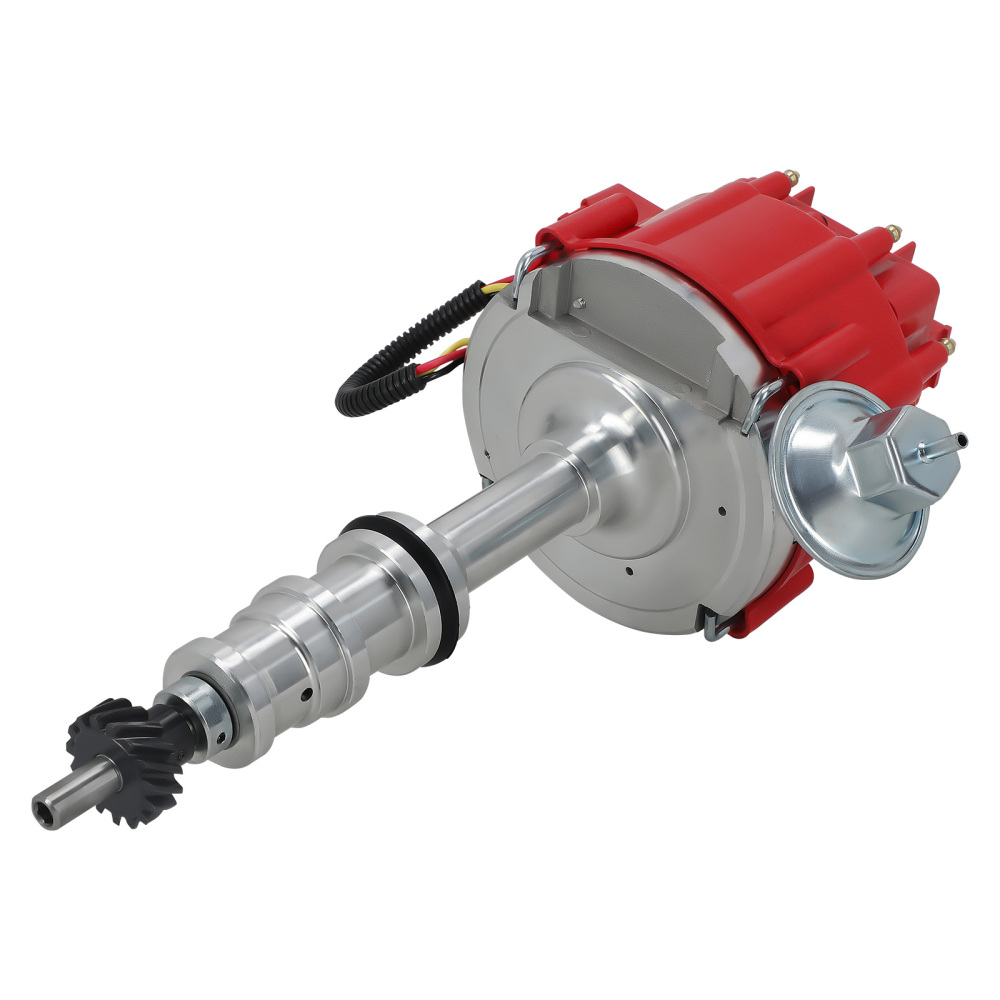HEI Distributor Red Cap 65000 Volt compatible for Ford FE Big Block V8 352 360 390 427 428