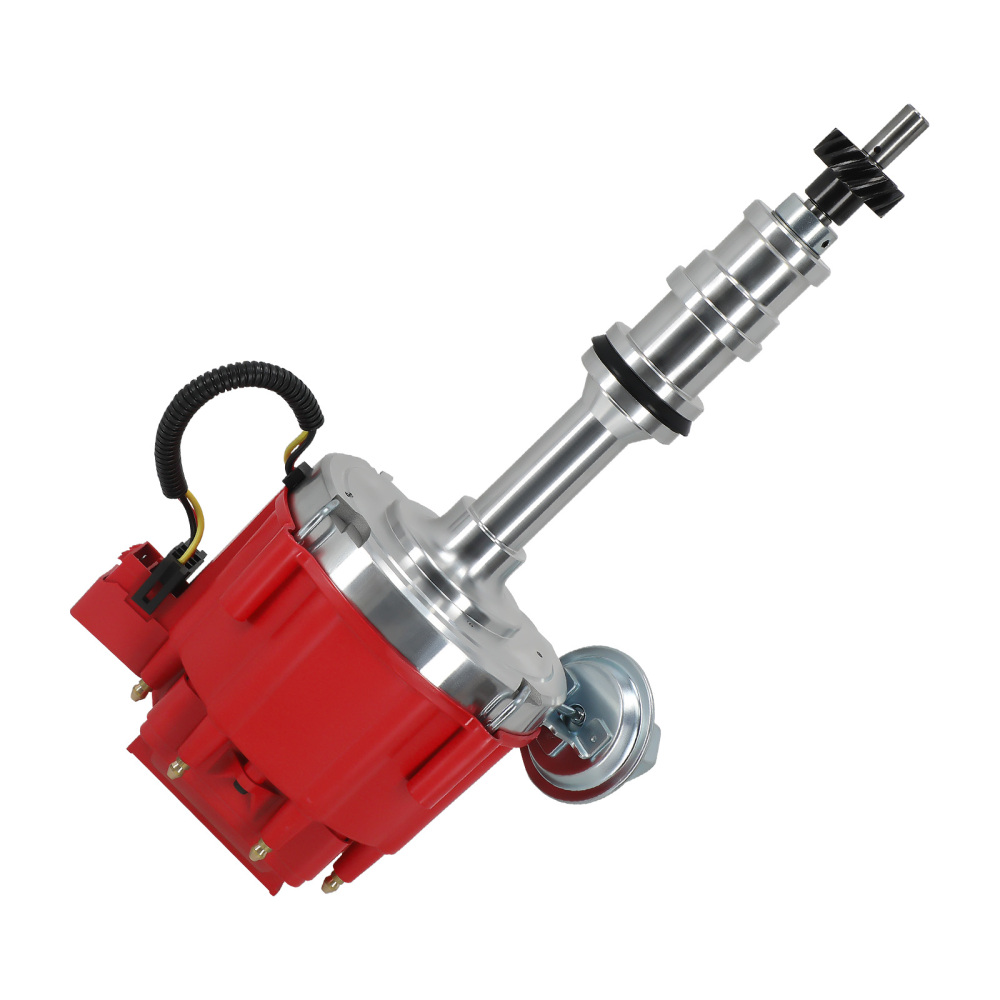 HEI Distributor Red Cap 65000 Volt compatible for Ford FE Big Block V8 352 360 390 427 428