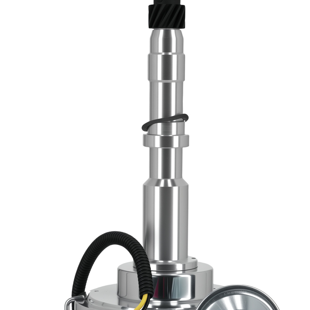 Distributor Red 65k Volt Coil compatible for JEEP CJ5 CJ7 304 360 401 V-8 HEI@C6BW