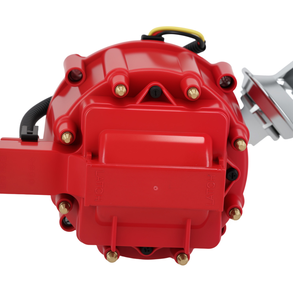 Distributor Red 65k Volt Coil compatible for JEEP CJ5 CJ7 304 360 401 V-8 HEI@C6BW