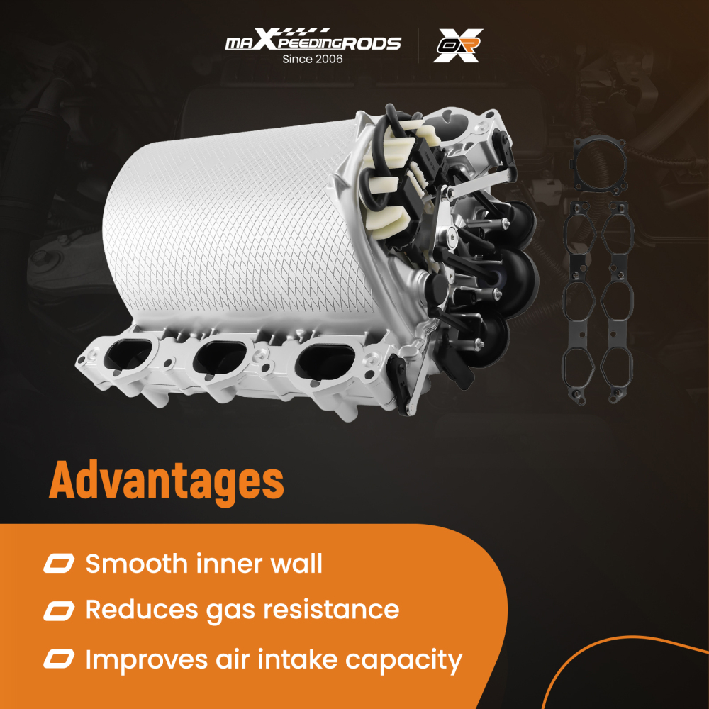 Intake Manifold compatible for Mercedes-Benz C230 C280 C300 CLK350 SLK350 ML350 2721402401