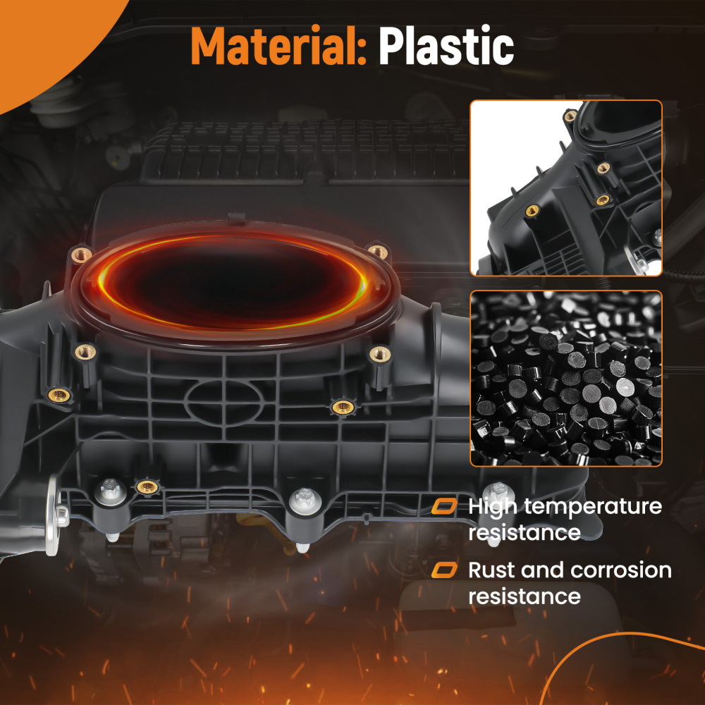 Air Intake Manifold compatible for Mercedes-Benz Sprinter Viano Vito B906 B907 A6510904937