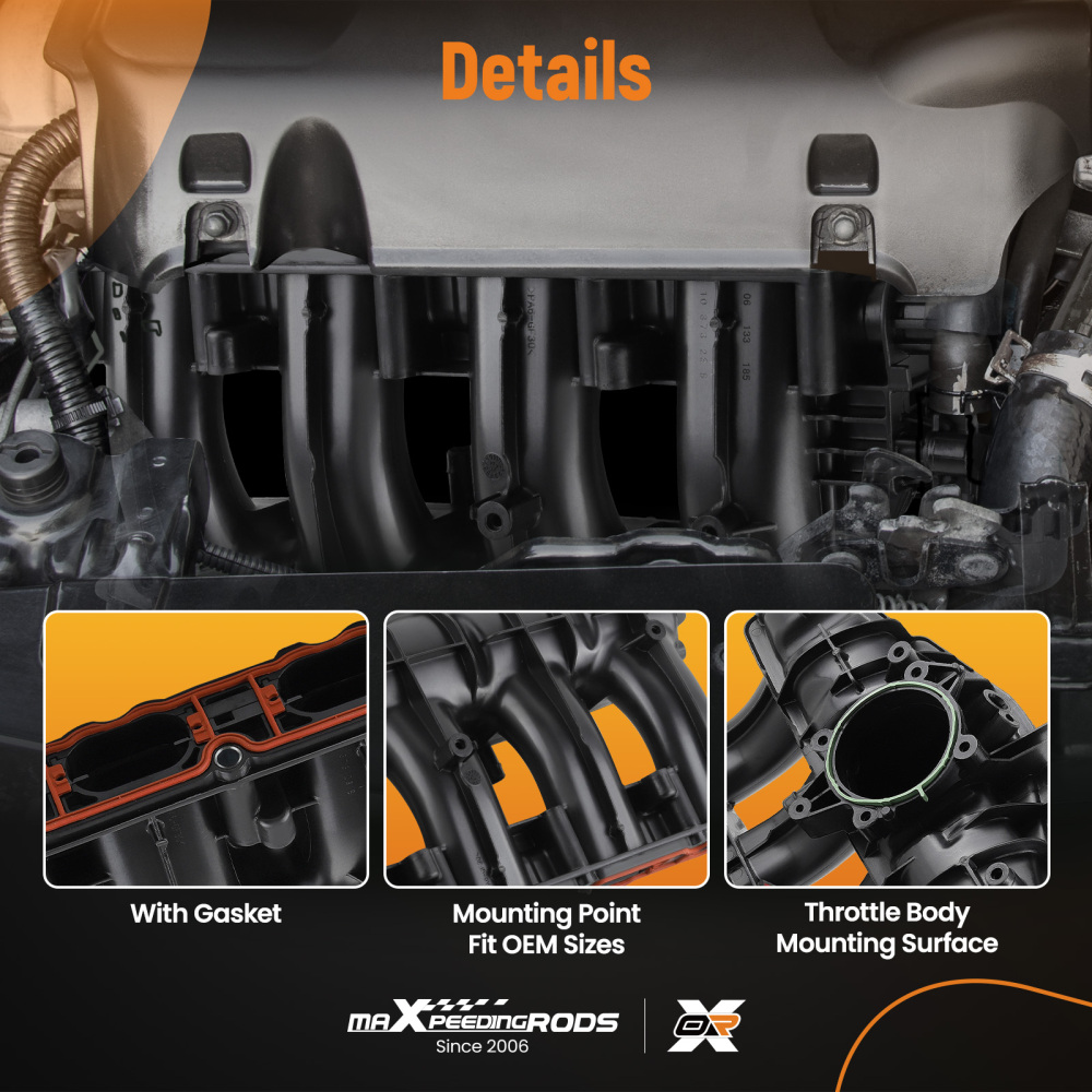 Intake Maniford NEW compatible for Audi A3 TT compatible for VW CC Jetta Passat GTI EOS Tiguan 06J133201BD