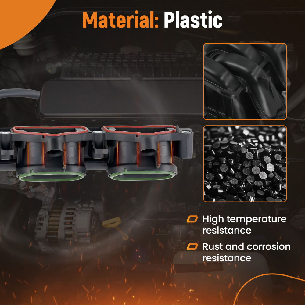 Intake Manifold compatible for Audi A8 2013-2018 Q7 2017-2019 06E133110BC 3.0L V6 A/T