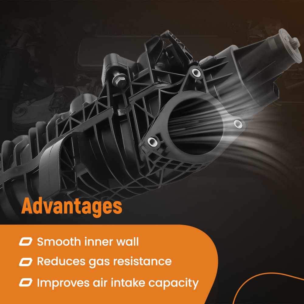 Collecteur dadmission avec actionneur damortiss compatible pour BMW 3 4 5 6 7 Series X3 X4