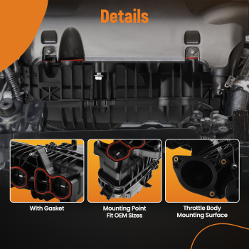 Collecteur dadmission compatible pour BMW 3 4 5 6 7 Series X3 X4 X5 X6 F25 F26 11617811909