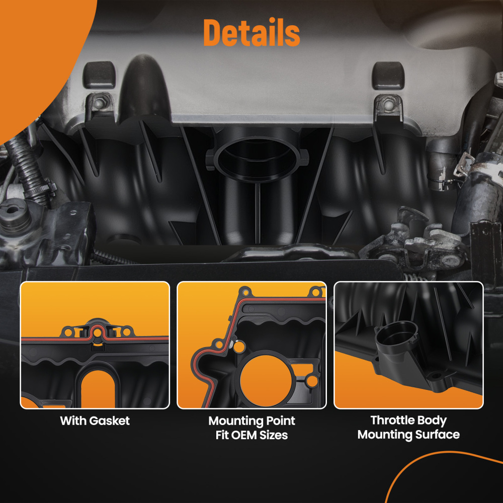 Intake Manifold compatible for Cadillac Escalade Chevrolet GMC C/K 1500 2500 3500 5.0 5.7L