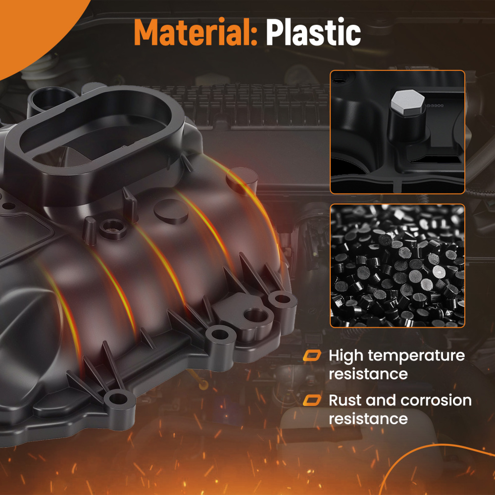 Engine Intake Manifold Upper compatible for Chevy Astro Blazer Express G-Series 1996-2007