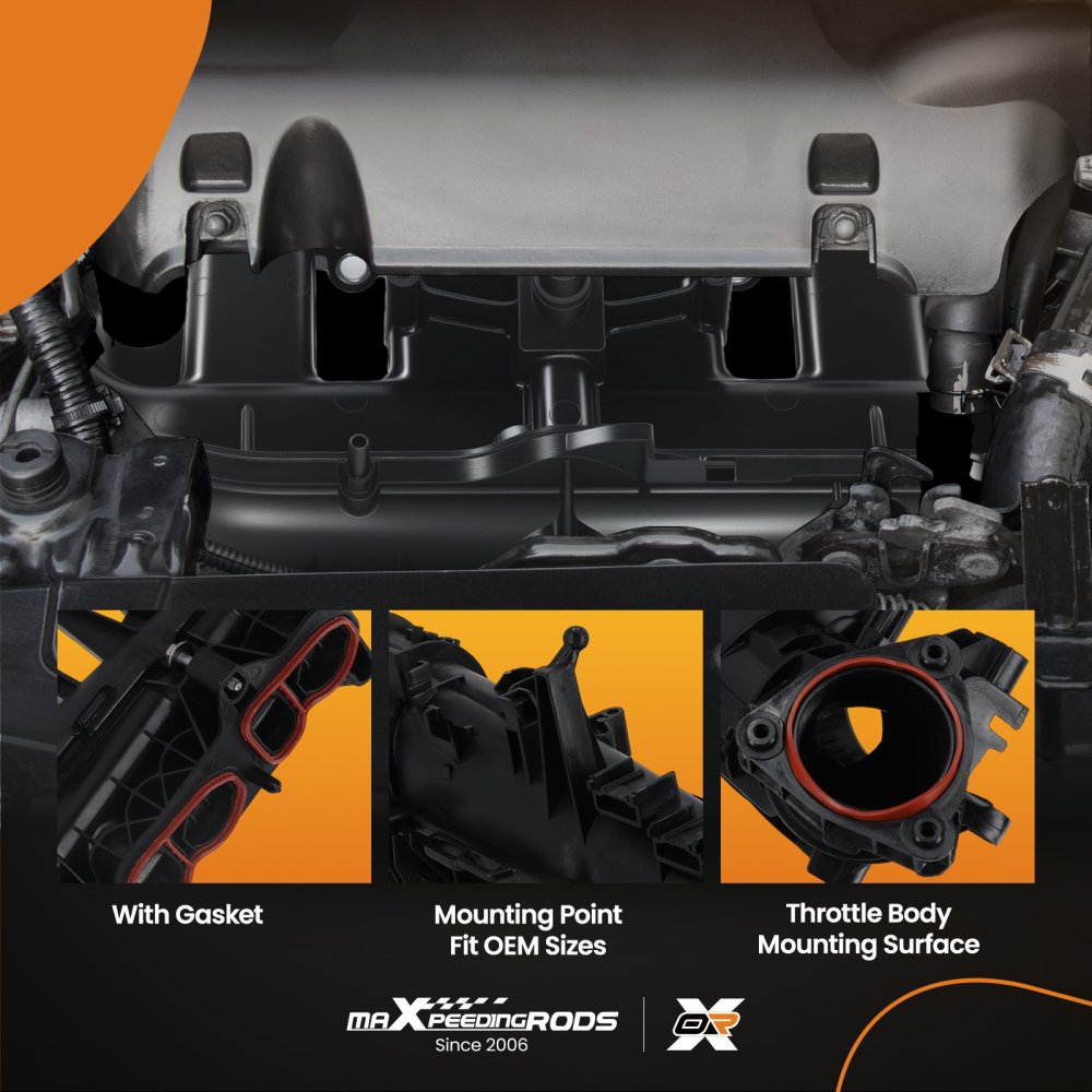 Engine Intake Manifold compatible for BMW 1 2 3 4 5 7 X Series X3 X4 X5 F20 F21 11618513655