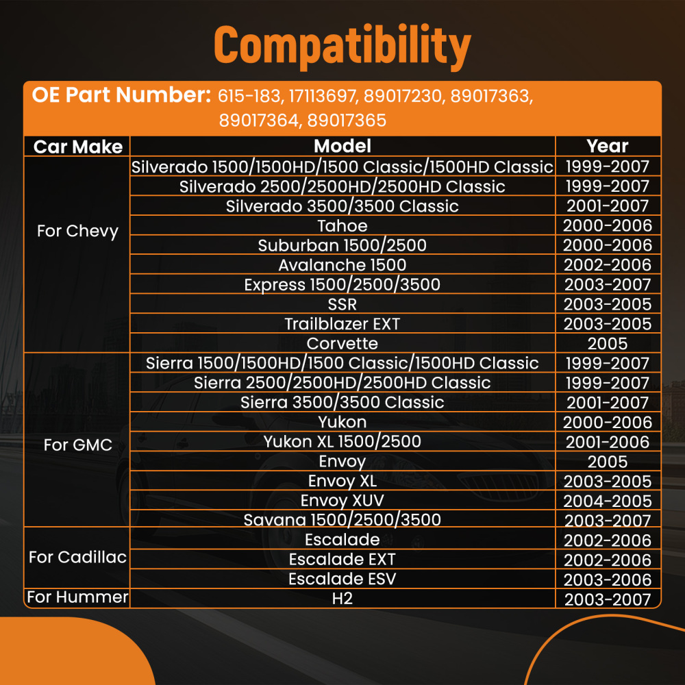Intake Manifold compatible for Chevrolet Silverado GMC Sierra 1500 2500 3500 compatible for Yukon 615-183