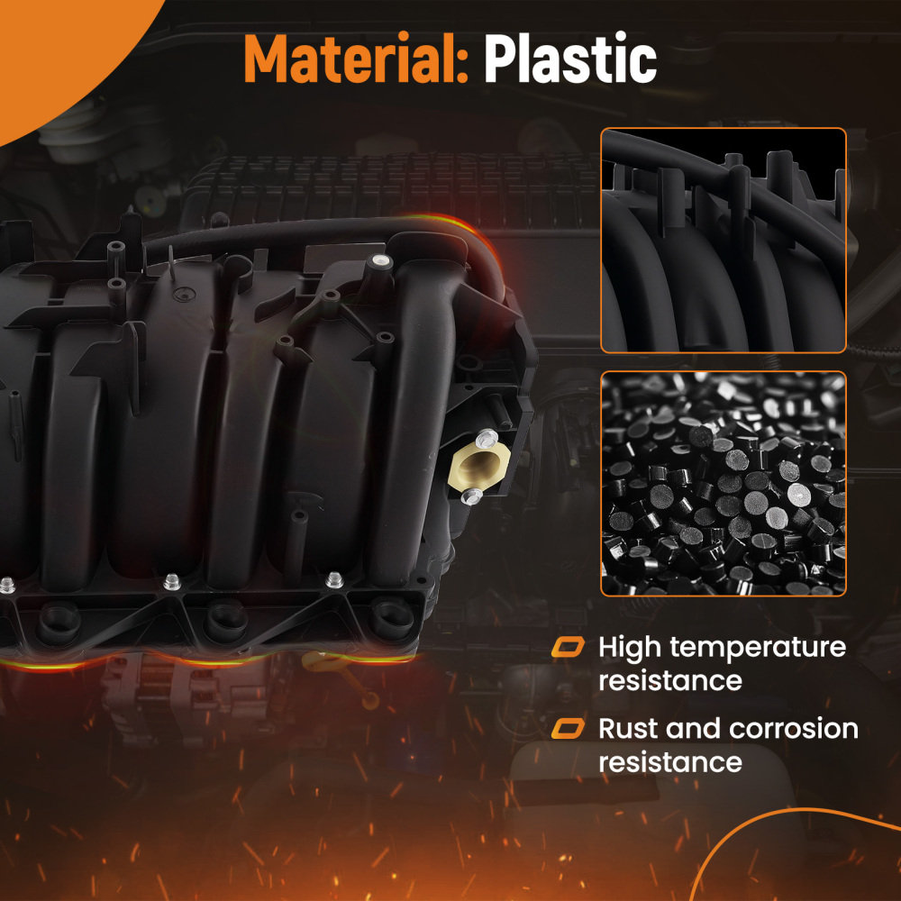 Intake Manifold compatible for Chevrolet Silverado GMC Sierra 1500 2500 3500 compatible for Yukon 615-183