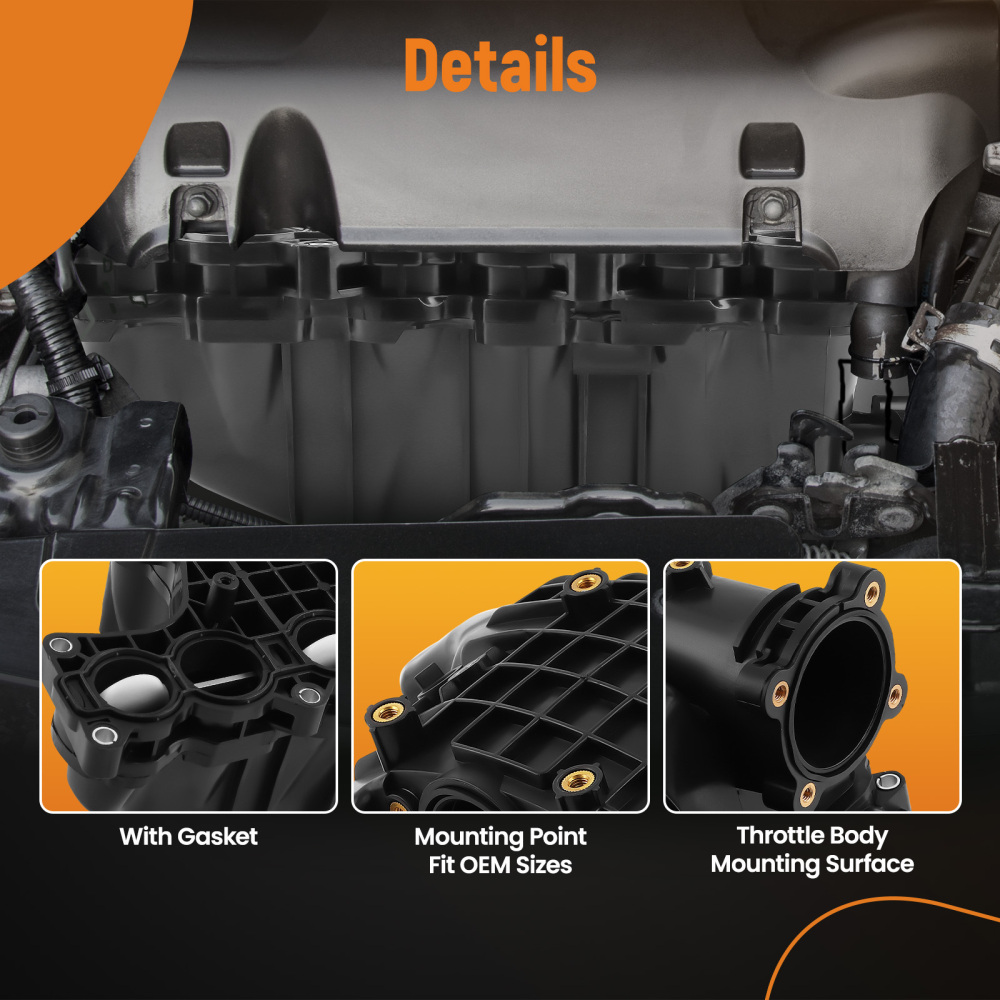 Intake Manifold compatible for RAM 1500 compatible for Jeep Grand Cherokee 3.0L 2014-2019 68211206AC