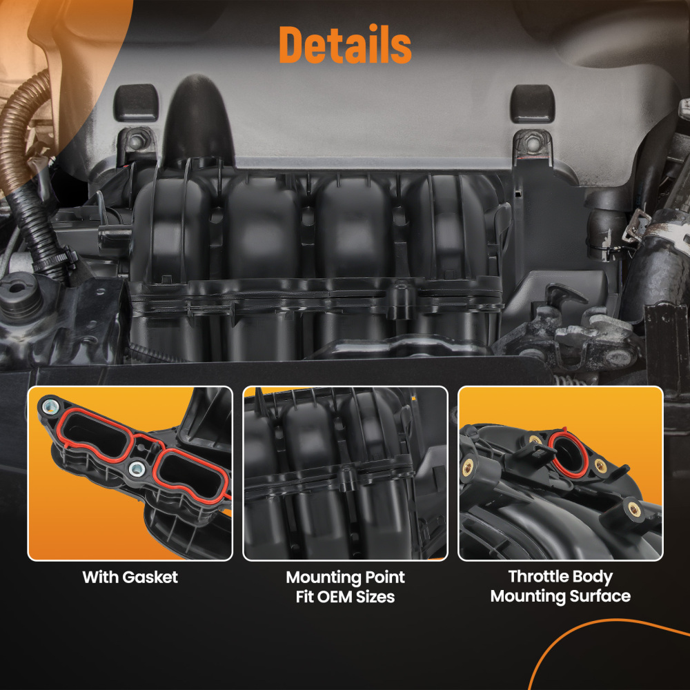 Engine Intake Manifold compatible for Toyota Corolla 2.0L L4 2019 2020 2021-2023 17120F2010