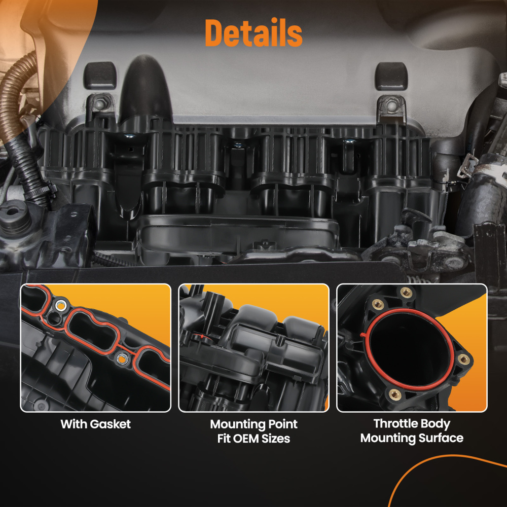 Intake Manifold compatible for Toyota Camry 2.5L 2018-2023 compatible for RAV4 Avalon compatible for Sienna 17120-25020